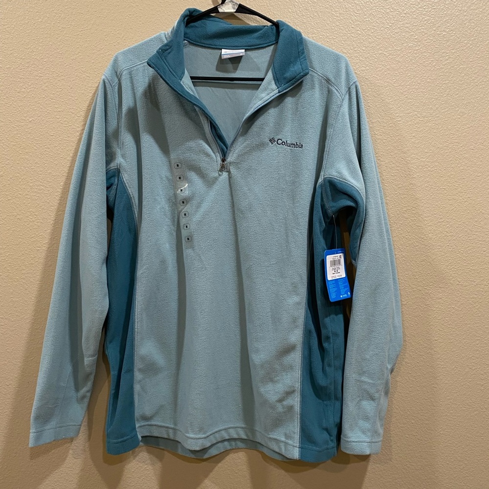 Columbia Blue Fleece Pullover